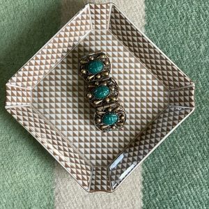 Vintage Japanese porcelain bowl,jewelry tray, trinket tray,minimalist decor, mcm